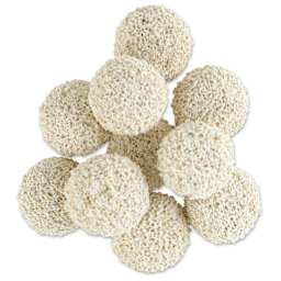Schulcz Scale Model Foliage Spheres - Rubber Sponge, 20 mm, Pkg of 10 (product out of package to show texture)