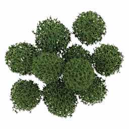 Schulcz Scale Model Foliage Spheres - Plant Foam, 13 mm, Pkg of 10 (product out of package to show texture)