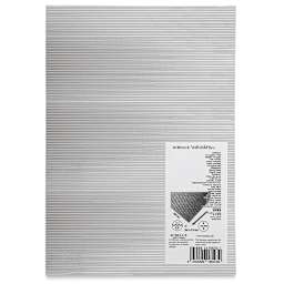 Schulcz Structured Aluminum Sheet - Wave, 3 mm, 7-5/8" x 11-3/4" (front of package) 