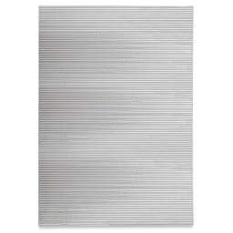 Schulcz Structured Aluminum Sheet - Wave, 3 mm, 7-5/8" x 11-3/4" (product out of package)