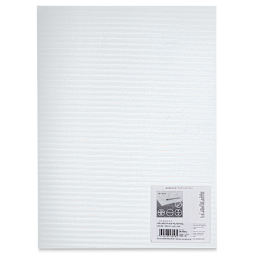 Schulcz Structured Plastic Sheet - Polystyrene, White, 2 mm, 7-5/8" x 11-3/4" (front of package)