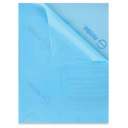Schulcz Thermoplastic Sheet - PET-G, Transparent, 0.5 mm, 11-3/4" x 15-3/4" (shown with protective sheet)