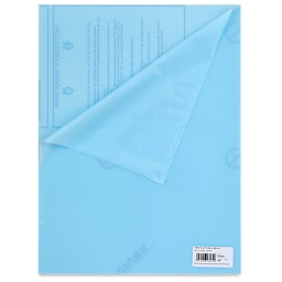 Schulcz Thermoplastic Sheet - PET-G, Transparent, 1 mm, 11-3/4" x 15-3/4" (shown with a protective covering)