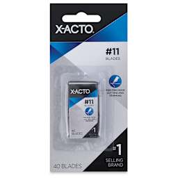 X-Acto #11 Blades - Pkg of 40 (front of package)