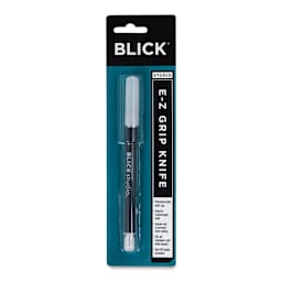 Blick E-Z Grip Knife - Black, front of packaging