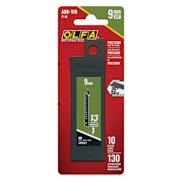 Olfa Ultra-Sharp Black Snap Blades front of packaging