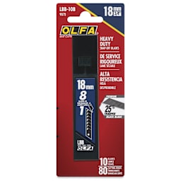 Olfa Heavy Duty Ultra-Sharp Black Snap Blades