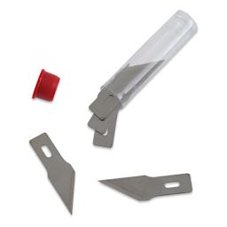 Excel Blades Hobby Blades - #24, Safety Carded Package, 5 Blades, Tube