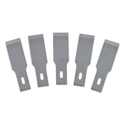 Excel Blades #18 Large Chisel Blade - Pkg of 5, fanned out