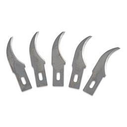 Excel Blades #28 Concave Carving Blade - Pkg of 5, fanned out