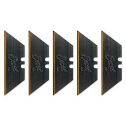 Excel Blades #92 Titanium Nitride Coated Utility Blades - Pkg of 5