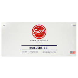 Excel Blades Builder's Knife and Hobby Tool Set - front of packaging