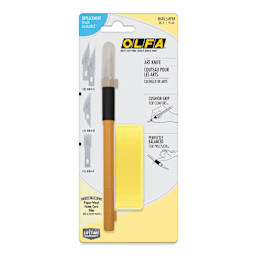 Olfa Cushion Grip Art Knife - front of packaging