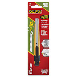 Olfa Slide-Lock Precision Utility Knife front of packaging