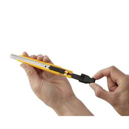Olfa Slide-Lock Precision Utility Knife being held