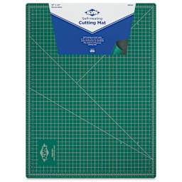 Alvin Cutting Mat - 18" x 24", Green/Black - front of packaging