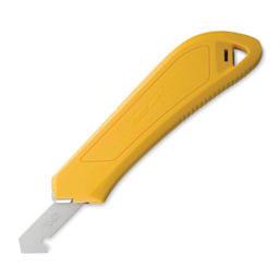 Olfa Retractable Plastic and Laminate Cutter - back with blade extended