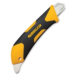 Olfa LA-X Fiberglass Utility Knife with Multi-Pick out of packaging back of knife