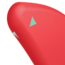 Slice Safety Cutter - Orange - close-up of cutter