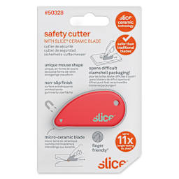 Slice Safety Cutter - Orange - front of packaging