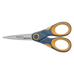 Westcott Straight Titanium Bonded Non-Stick Scissors - 5" closed
