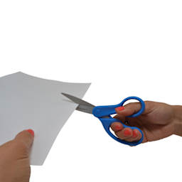 Westcott Straight All Purpose Preferred Stainless Steel Scissors - 8" cutting paper