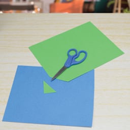 Westcott Straight All Purpose Preferred Stainless Steel Scissors - 7" with cut piece of paper