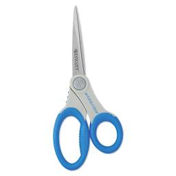 Westcott Soft Handle Scissors - Closed and Upright
