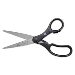 Westcott Bent KleenEarth Recycled Scissors - 7", Black, open