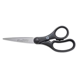 Westcott Bent KleenEarth Recycled Scissors - 7", Black