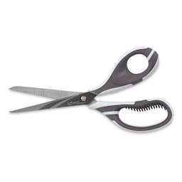 Maped Zenoa Fit Multi-Purpose Scissors - Side view of 8 1/4 inch scissors slightly open
