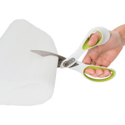 Westcott Heavy Duty CarboTitanium Bonded Bent Scissors - 8", cutting paper