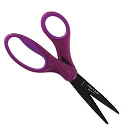 Fiskars Sparkle Softgrip Non-Stick Student Scissors
