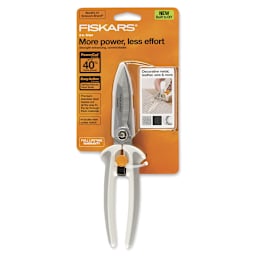 PowerCut Easy Action Snips - Front view of blister package showing Snips
