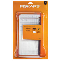 Fiskars Bypass Paper Trimmer - 9" Cutter - front of packaging
