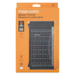 Fiskars Recycled Bypass Paper Trimmer - 9" x 5", packaging