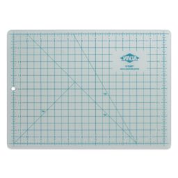 Alvin Cutting Mat - 8 1/2" x 12", Translucent - back
