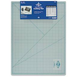 Alvin Cutting Mat - 18" x 24", Translucent - back of packaging