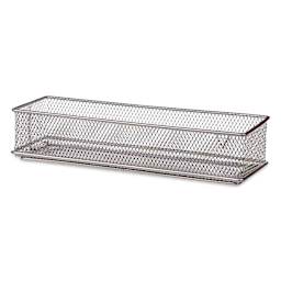 Design Ideas MeshWorks Drawer Storage Bin - Silver, 3" x 9"