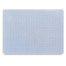Dahle Self-Healing Cutting Mats - Top view of Clear Mat