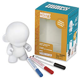 Kidrobot Reusable Munny with Wipe-Off Markers