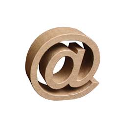 Paper Mache Letters & Numbers @