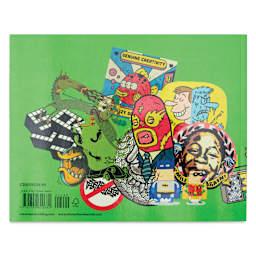 Stickerbomb 2 - 9-4/5" x 7-4/5", 132 Pages, back cover