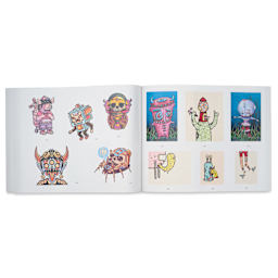 Stickerbomb 2 - 9-4/5" x 7-4/5", 132 Pages, various creatures