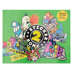 Stickerbomb 2 - 9-4/5" x 7-4/5", 132 Pages, front cover