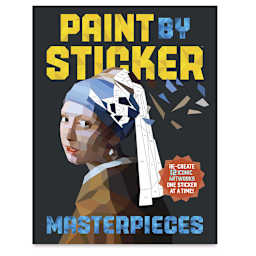Paint By Sticker: Masterpieces, front cover