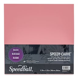 Speedball Speedy Carve Block - 11-3/4" x 11-3/4" - front of packaging