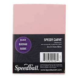 Speedball Speedy Carve Block - 3" x 4" - front of packaging