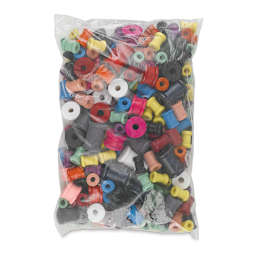 Colored and Natural Wood Spools