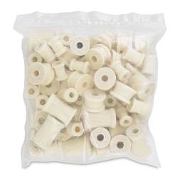 Colored and Natural Wood Spools